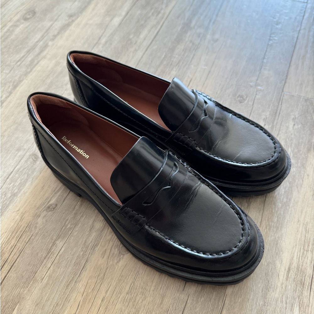 Reformation Agathea Chunky Loafer in size 7.5